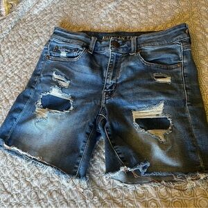 🏄‍♀️😎 Size 6, American Eagle Outfitters Women's Mid Thigh Distress Cutoff Shorts